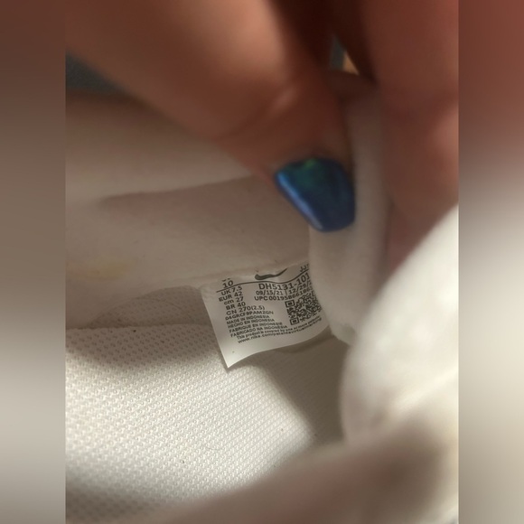 NIKE Air Max Dawn Running Cream White Black Shoes DH5131-101 Women’s Size 10 - Picture 8 of 8